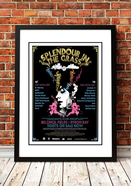 Snow Patrol Splendour In The Grass 2004 Band Concert Posters