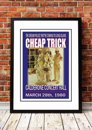  CHEAP TRICK REPLICA 1978 CONCERT POSTER: Posters & Prints