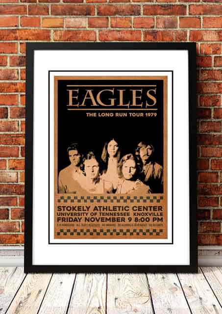 The Eagles 1979 Concert Ticket Stub. Stokely Athletic Center