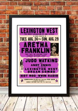 Aretha Franklin ‘Lexington West’ Baltimore, USA 1965