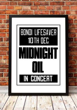 Midnight Oil ‘Bondi Lifesaver, Sydney’ 1977