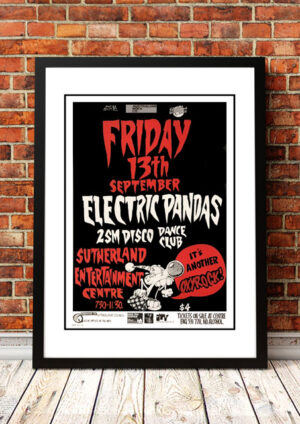 Electric Pandas ‘Sutherland Entertainment Centre’ Sydney 1985