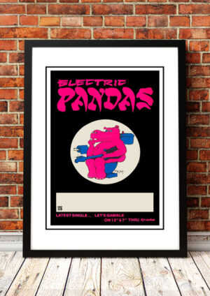 Electric Pandas ‘Tour Poster’ 1984