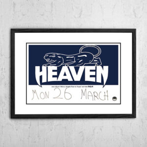 Heaven ‘Tour Poster’ 1983