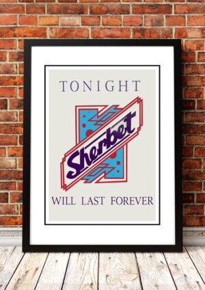 Sherbet ‘Tonight Will Last Forever’ In Store Poster 1984